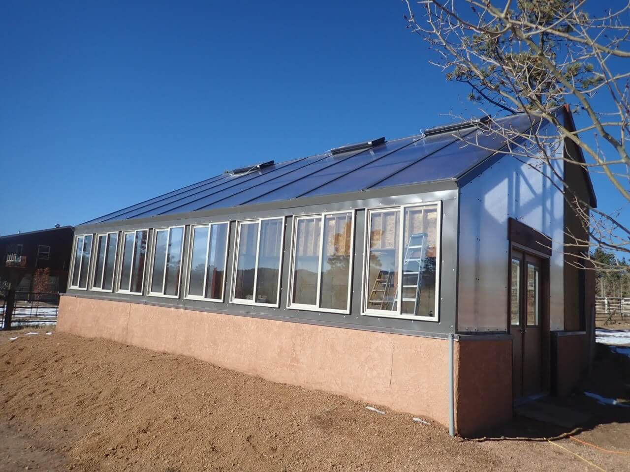 Solar ridge vents - operable south facing windows