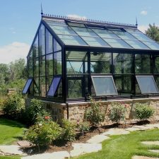 Custom aluminum frame greenhouse,